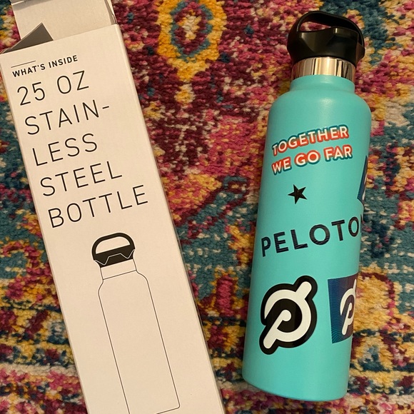 Peloton Sticker Water Bottle 🚲 - Picture 1 of 3